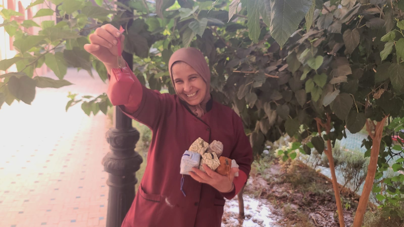   small bag leather Colored Morocco