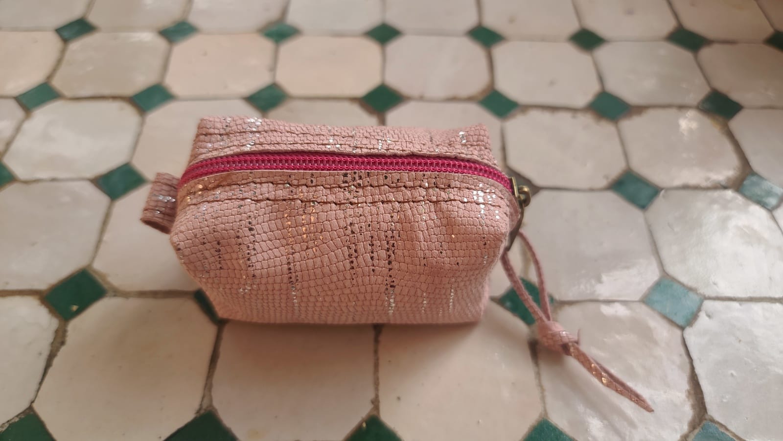   small bag leather Pink Morocco