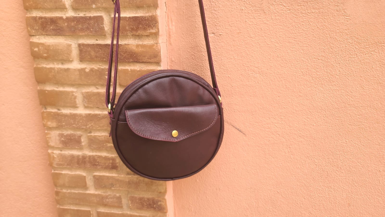  bag leather Red Morocco