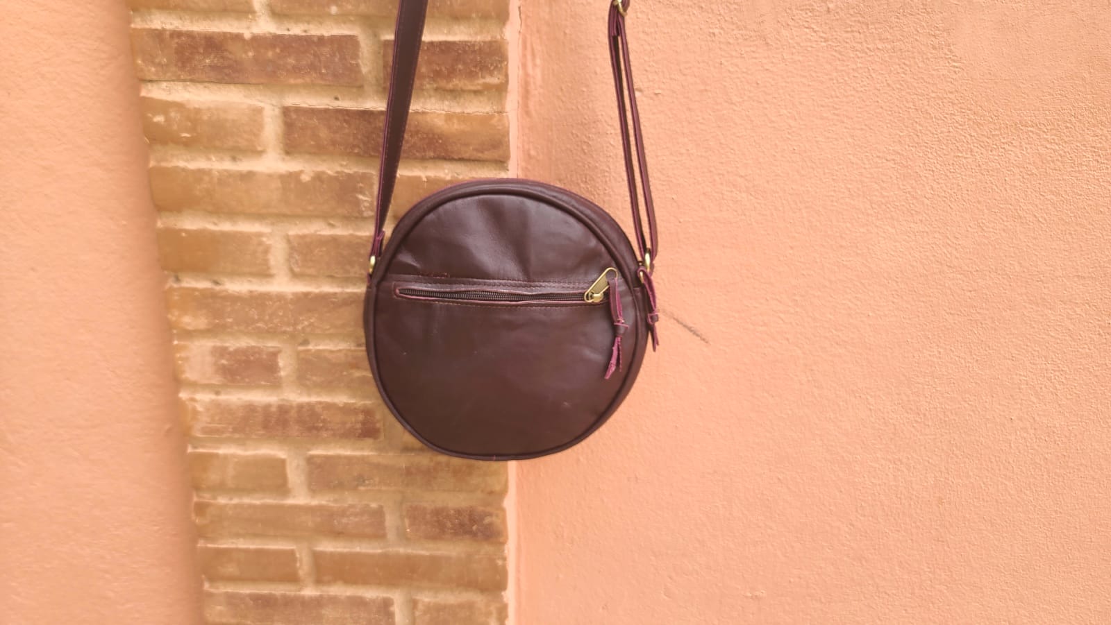  bag leather Red Morocco