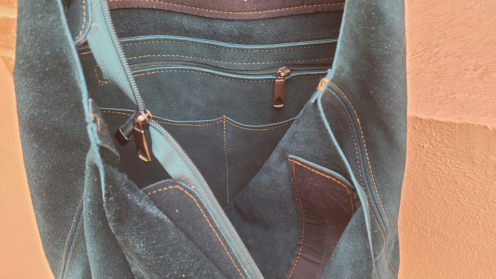  bag leather Green Morocco