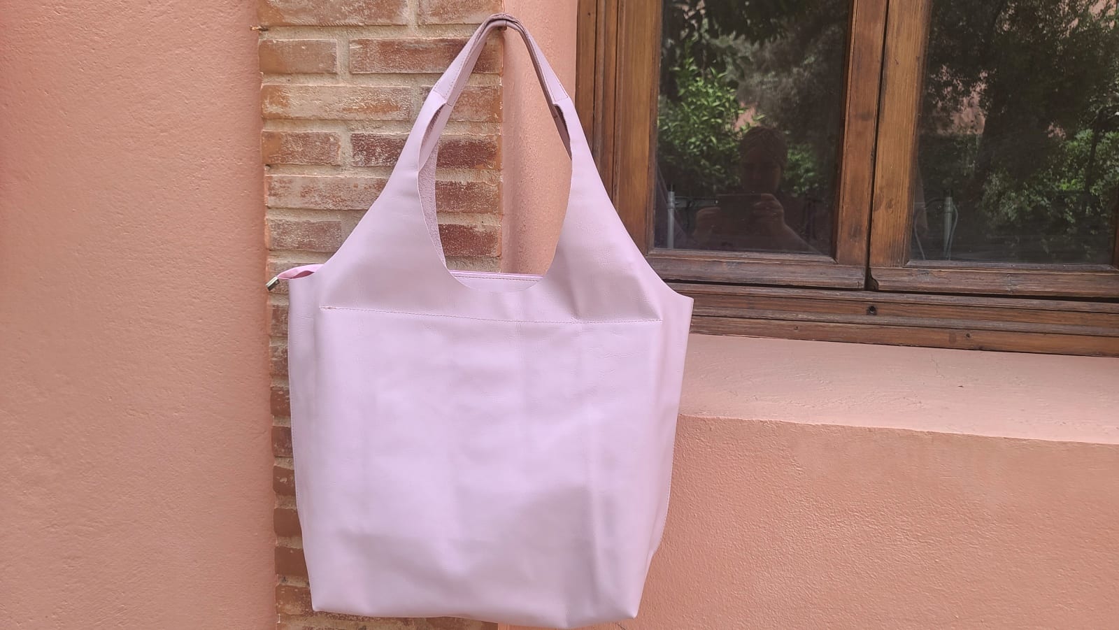  bag leather Pink Morocco
