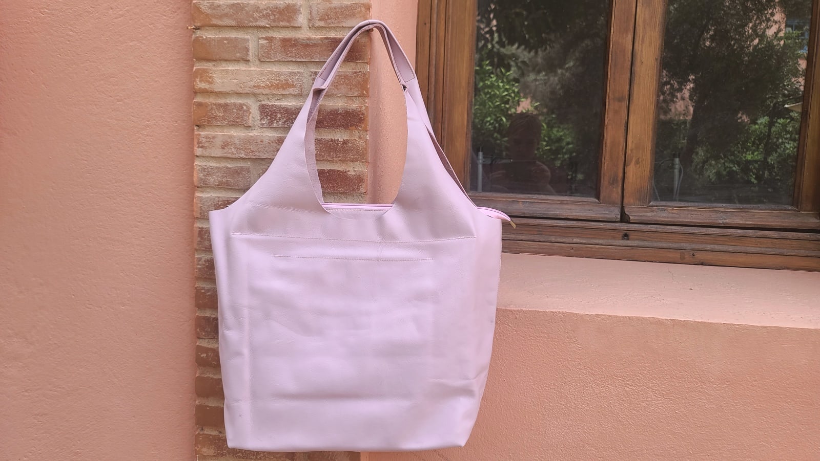  bag leather Pink Morocco