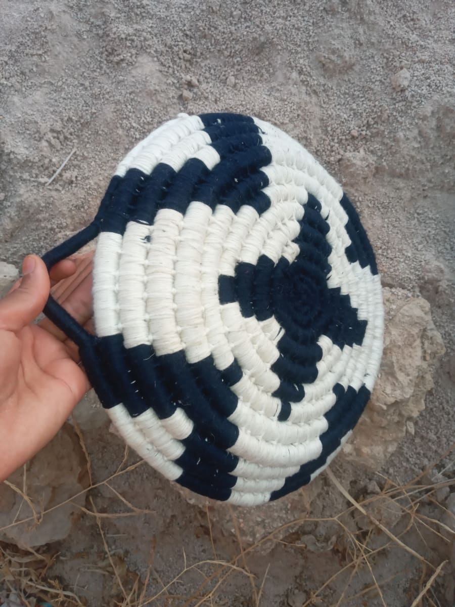  Basket  Black, White Morocco