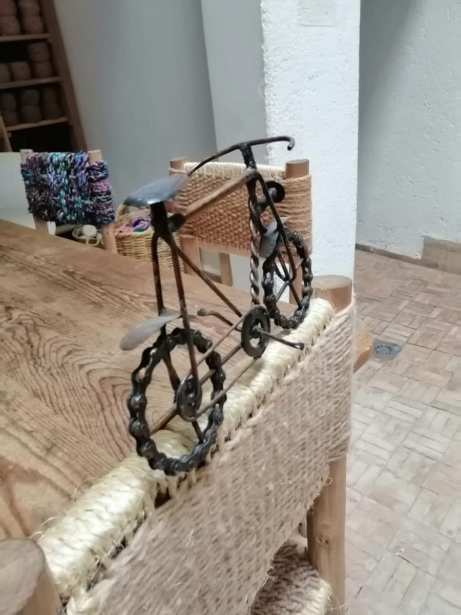 handmade metal sculpture