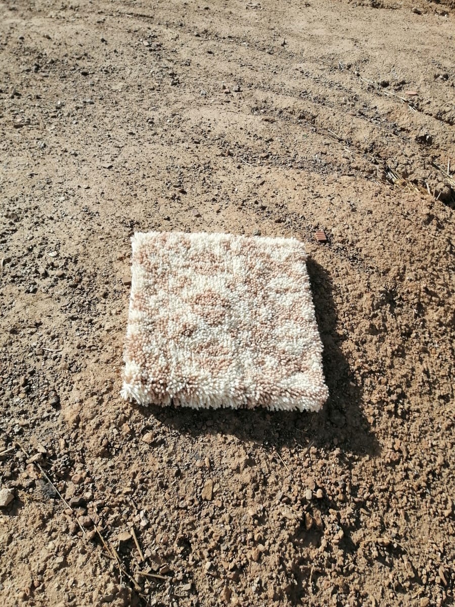 Pillow of wool