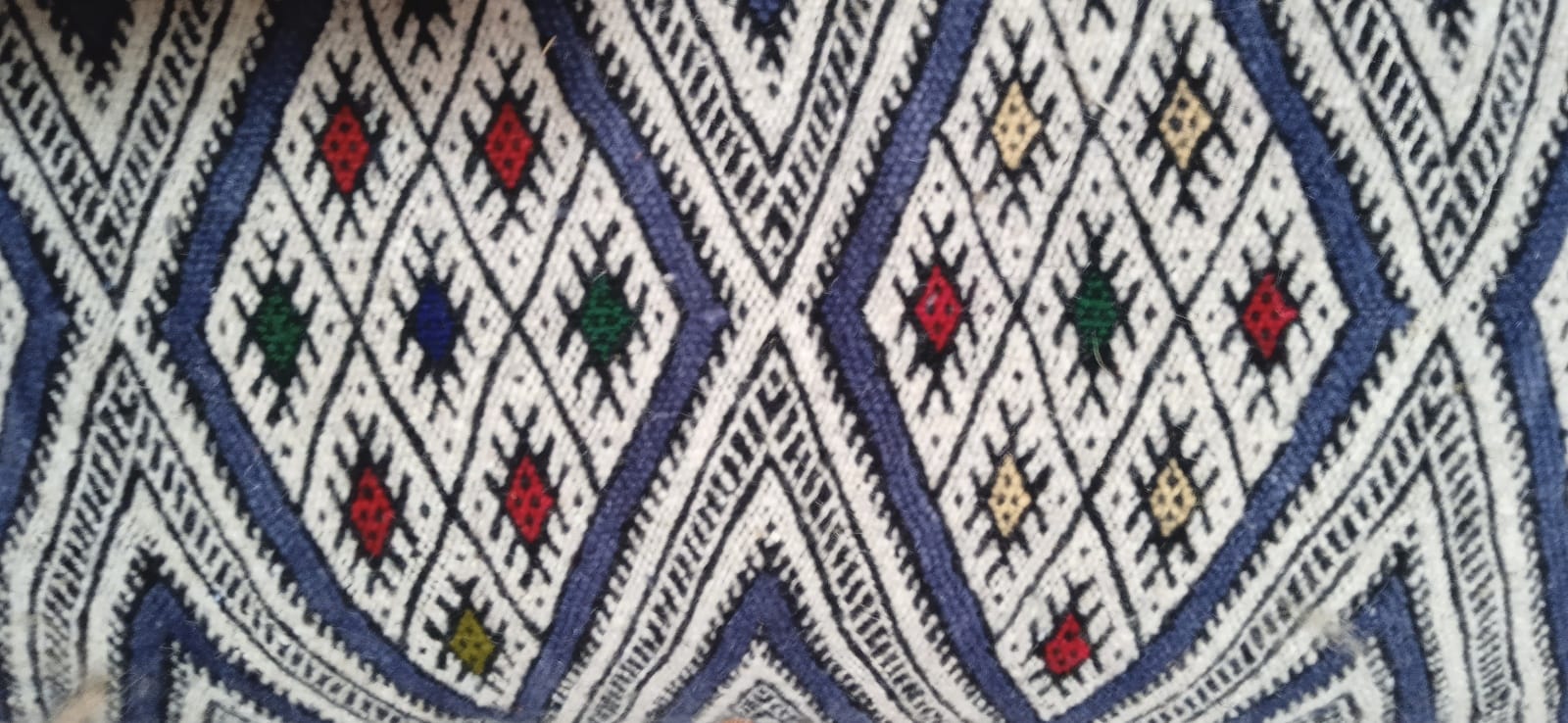  Pillow Cotton Thread Colored Morocco