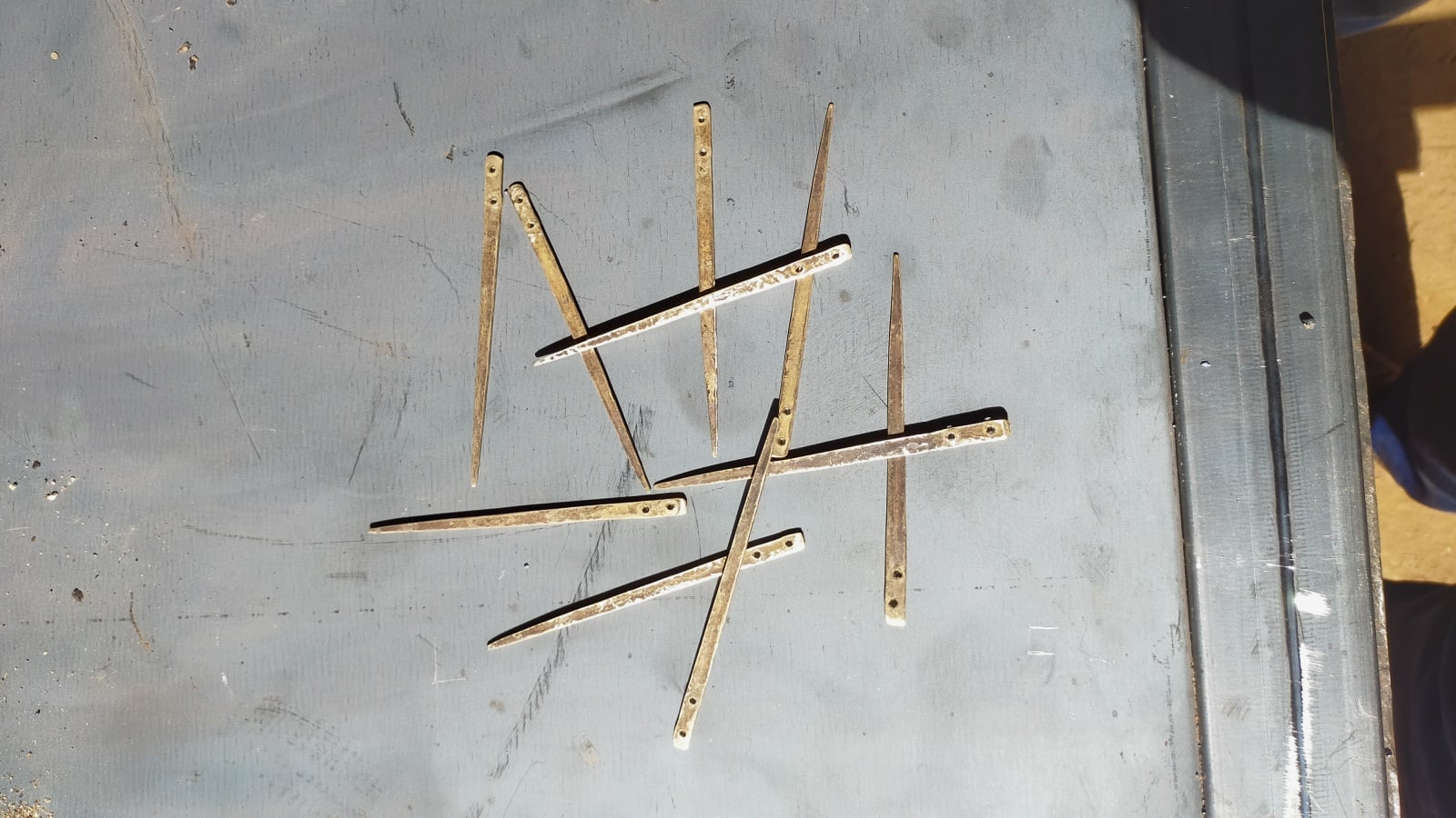  Sewing Needle copper Yellow Morocco
