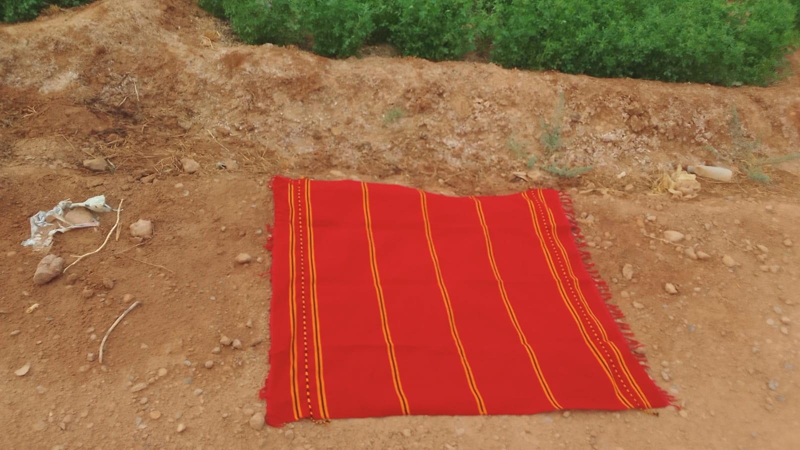  23722 Wool Threads Yellow, Black Morocco