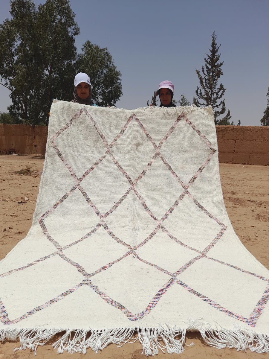  Rug   Colored Morocco