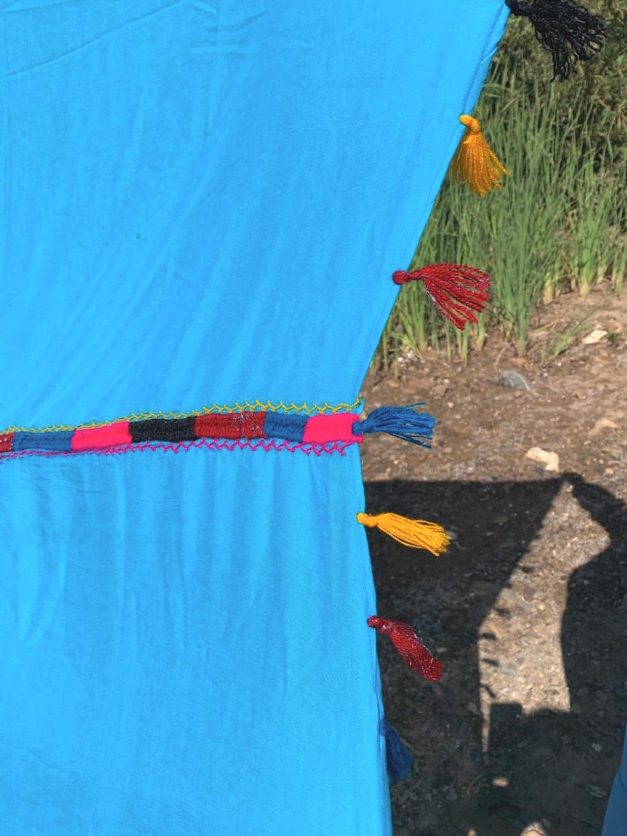  Tahrouit shawl  Colored Morocco