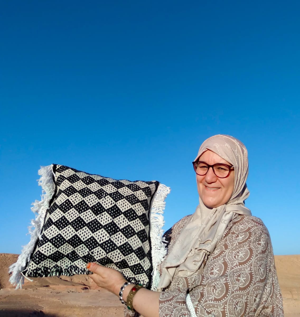 Handmade Pileknot Pillow