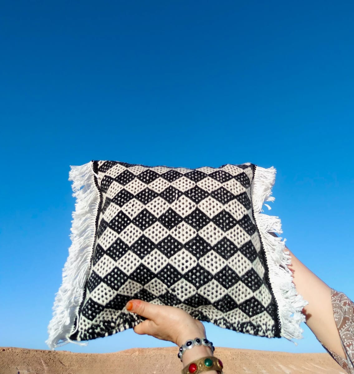 Handmade Pileknot Pillow