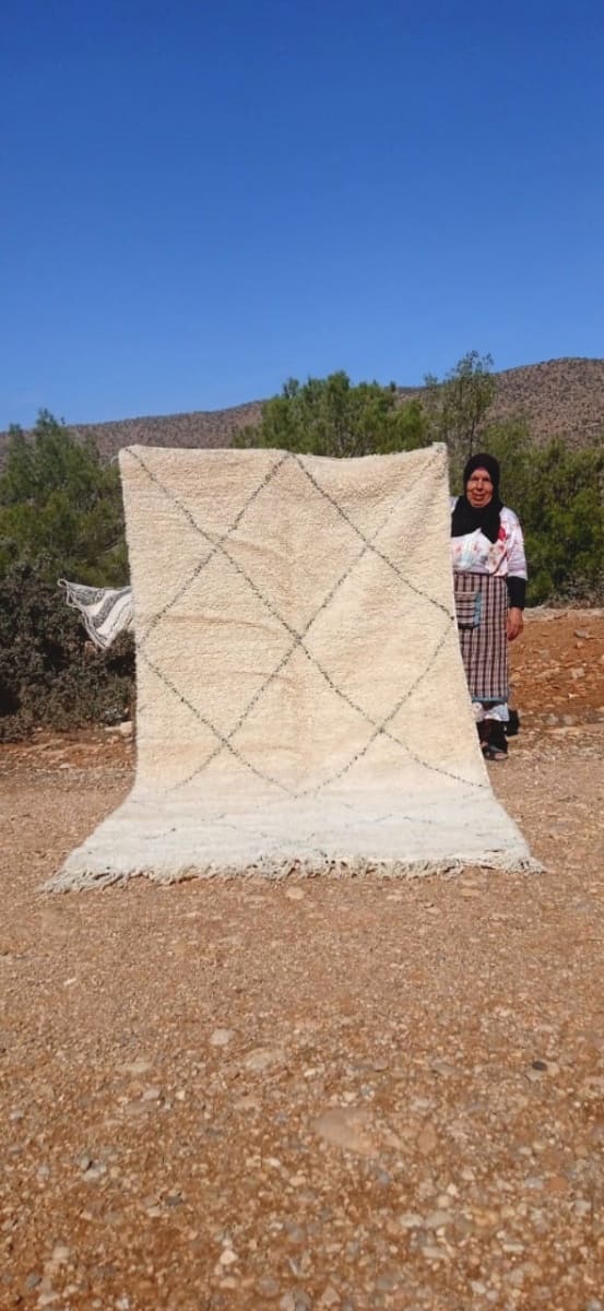  Beni Ourain  Black, White Morocco