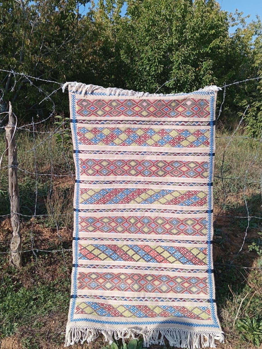  Flatweave  Colored Morocco