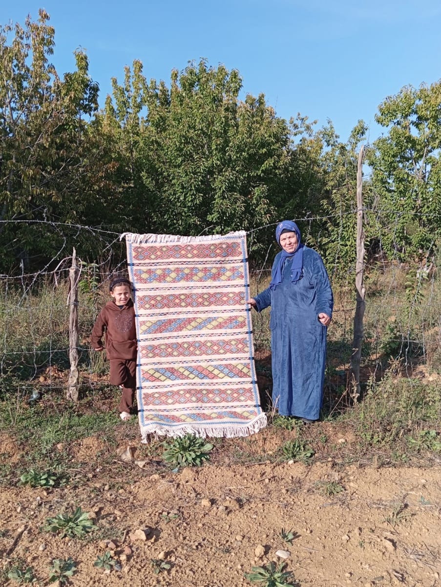  Flatweave  Colored Morocco