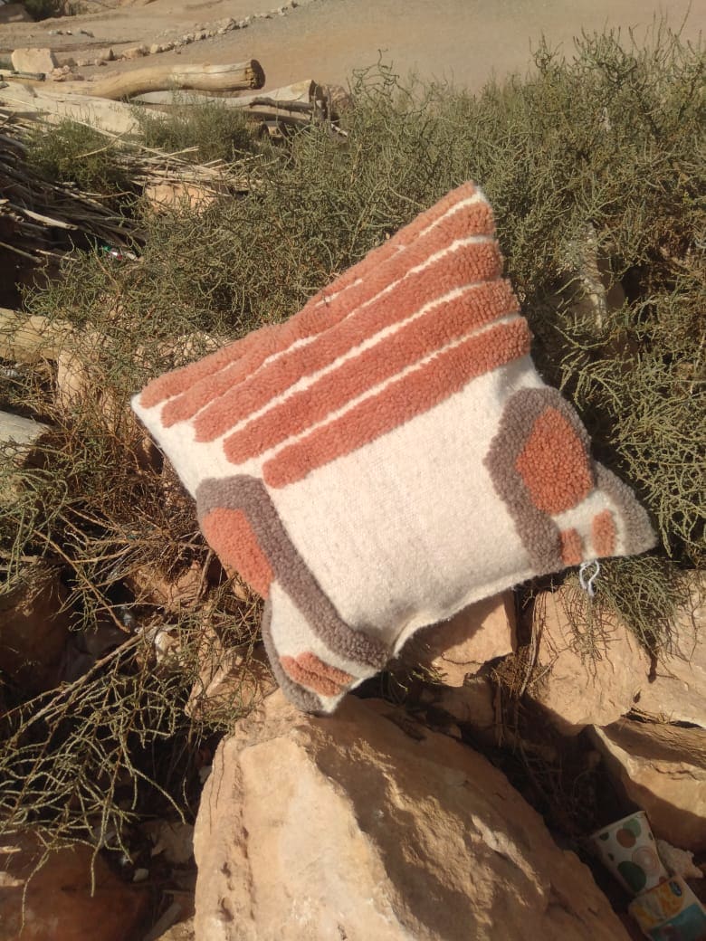 Handmade Flatweave Pillow