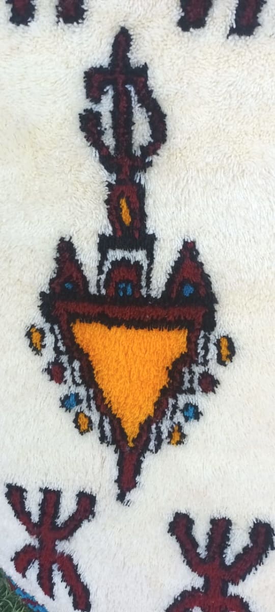 Pileknot rug  Colored Morocco