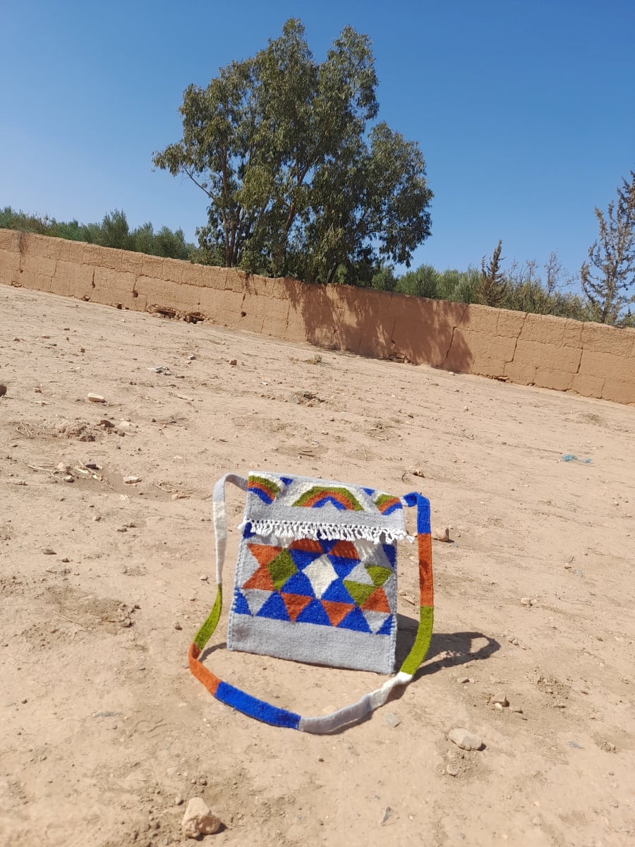  Flatweave  Colored Morocco