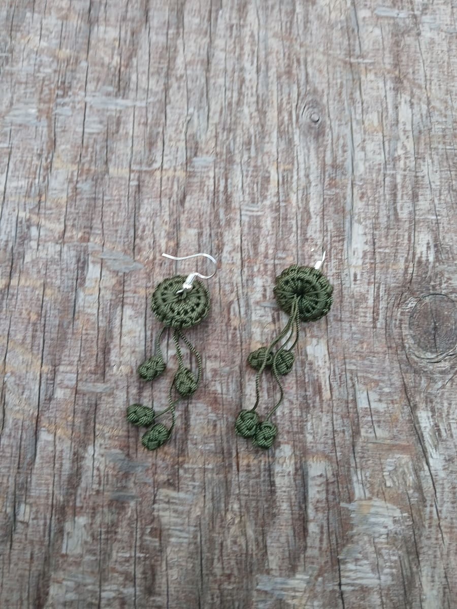 Multi Button Earrings