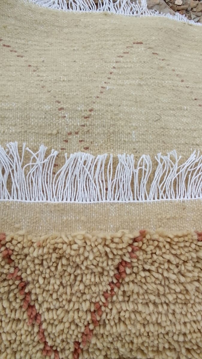  Rug  Orange, Brown Morocco