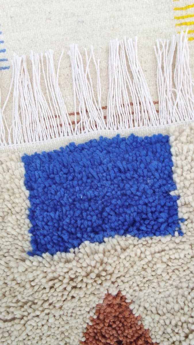 Rug  Colored Morocco