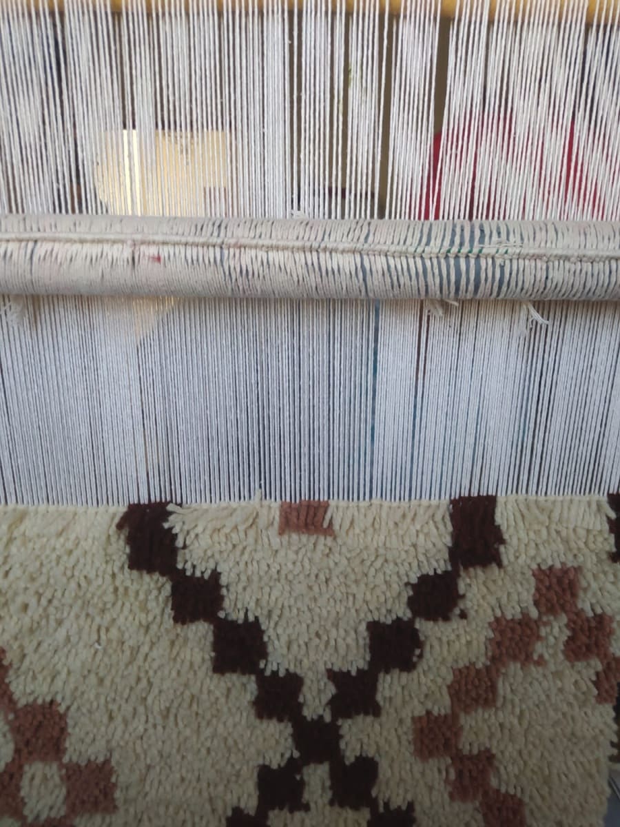 Pillow of wool