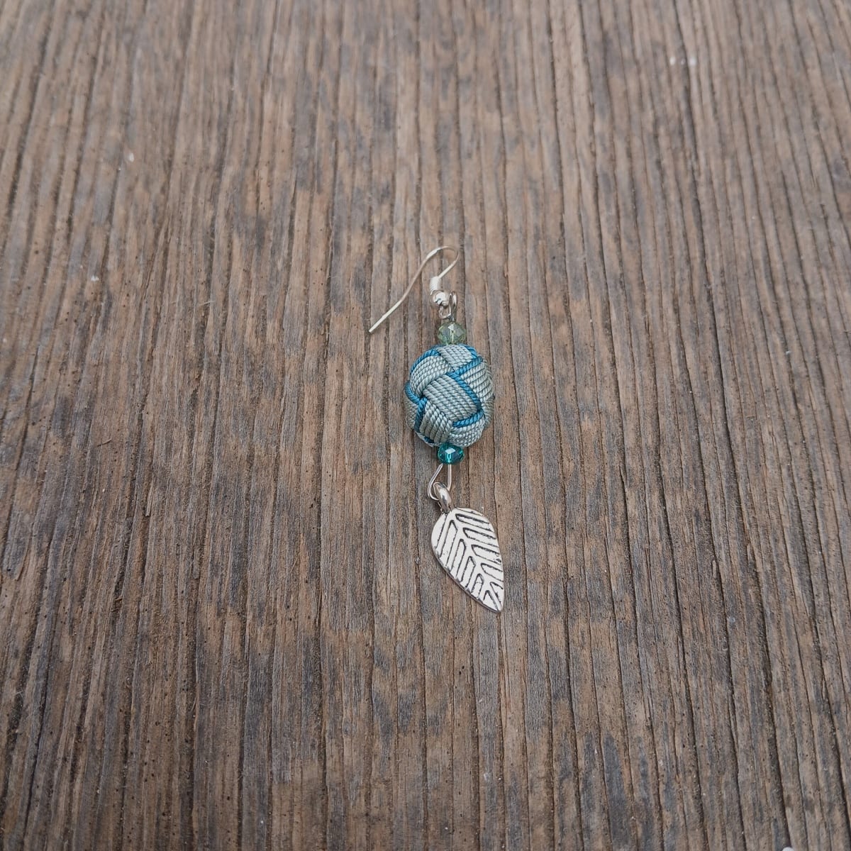 Button Dangle Earrings