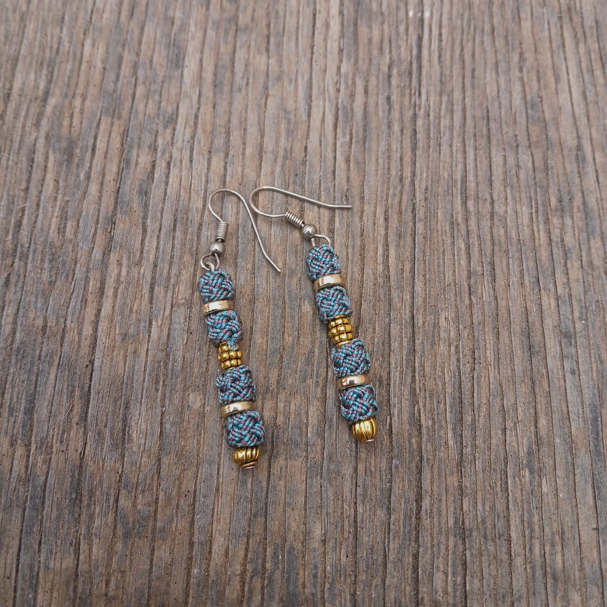 Multi Button Earrings