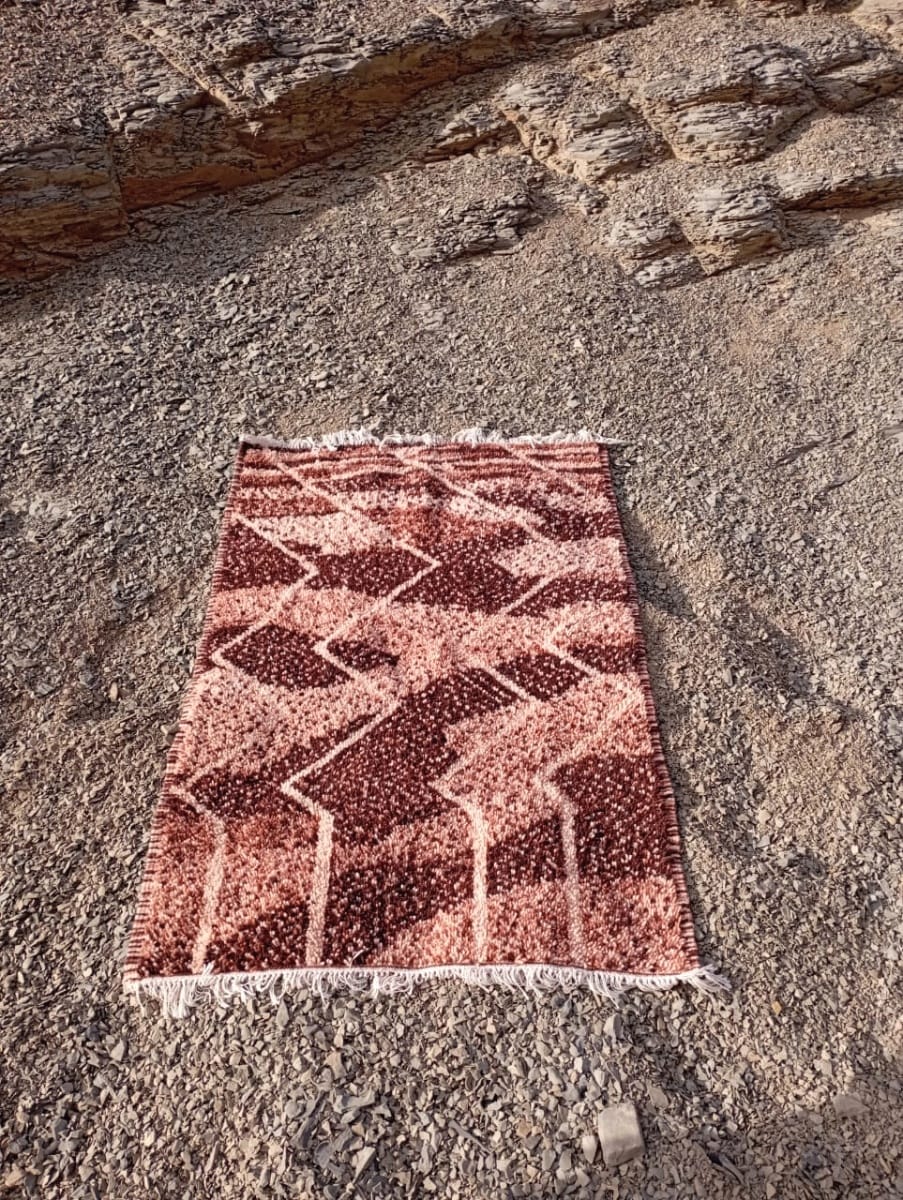  Beni-Ourain  Orange, White Morocco