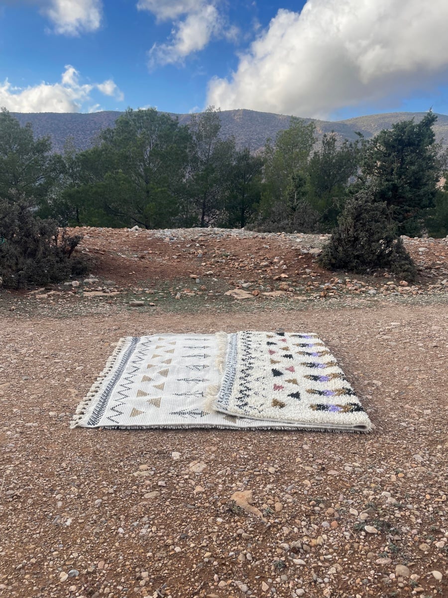  Marmoucha Rug Wool Warp and Wool Colored Morocco