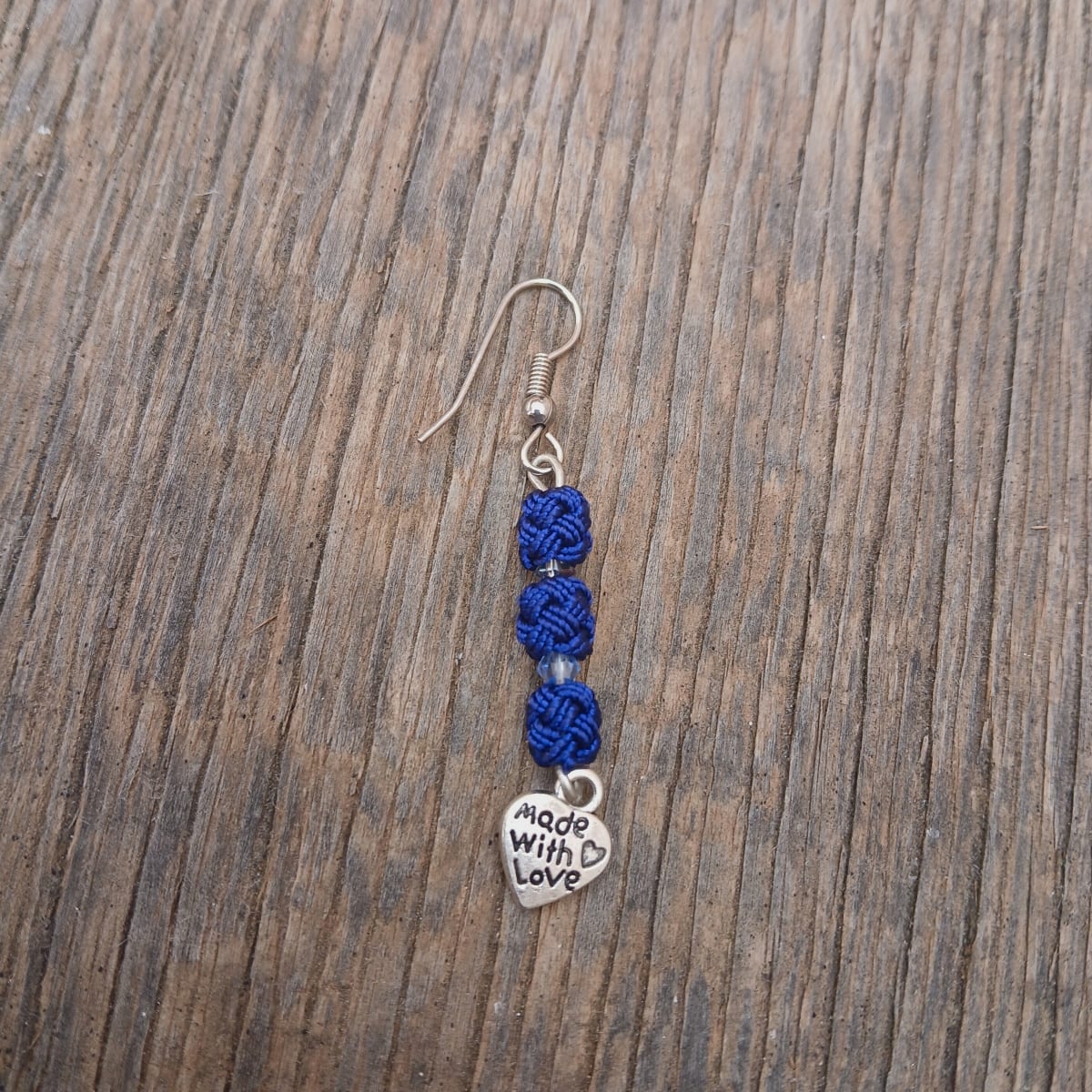 Button Dangle Earrings