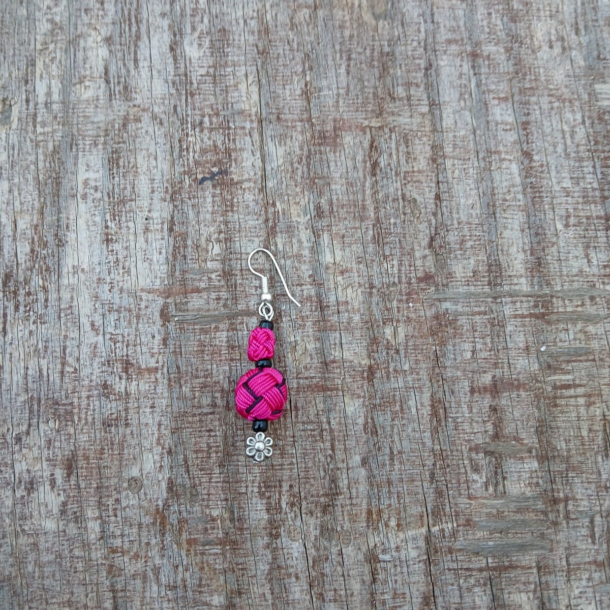 Button Dangle Earrings