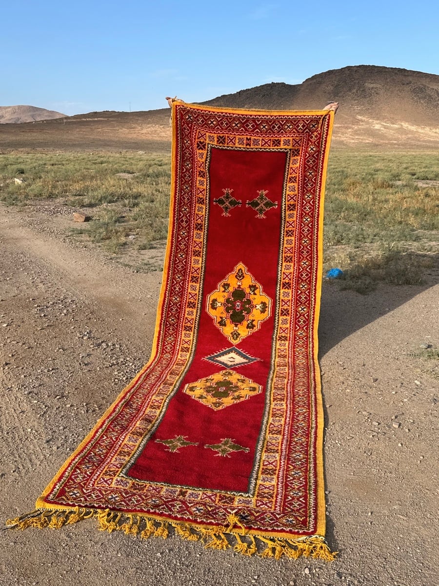 Handmade Moroccan Pileknot Rug