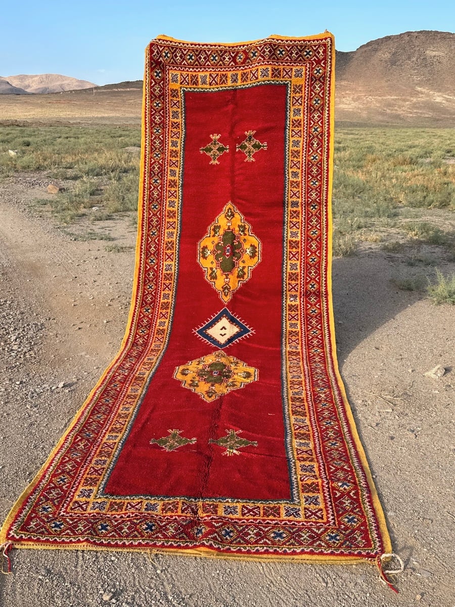 Handmade Moroccan Pileknot Rug