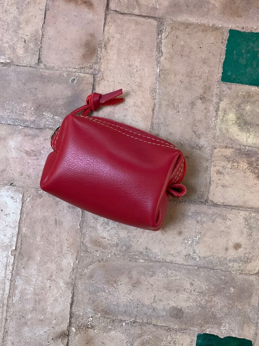   small bag leather Red Morocco