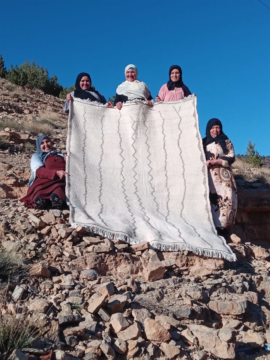  Beni Ourain  Black, White Morocco