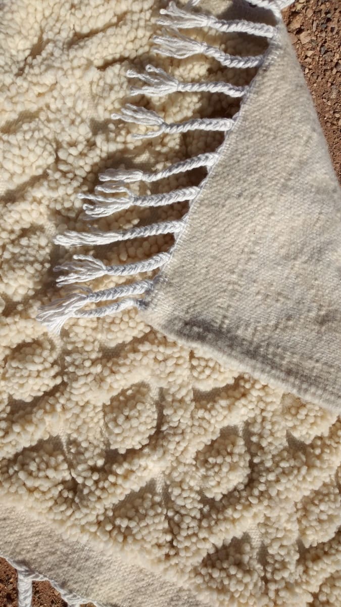 Flatweave and Pileknot rug