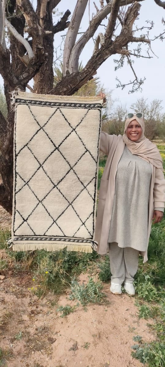 Handmade Moroccan Pileknot Rug