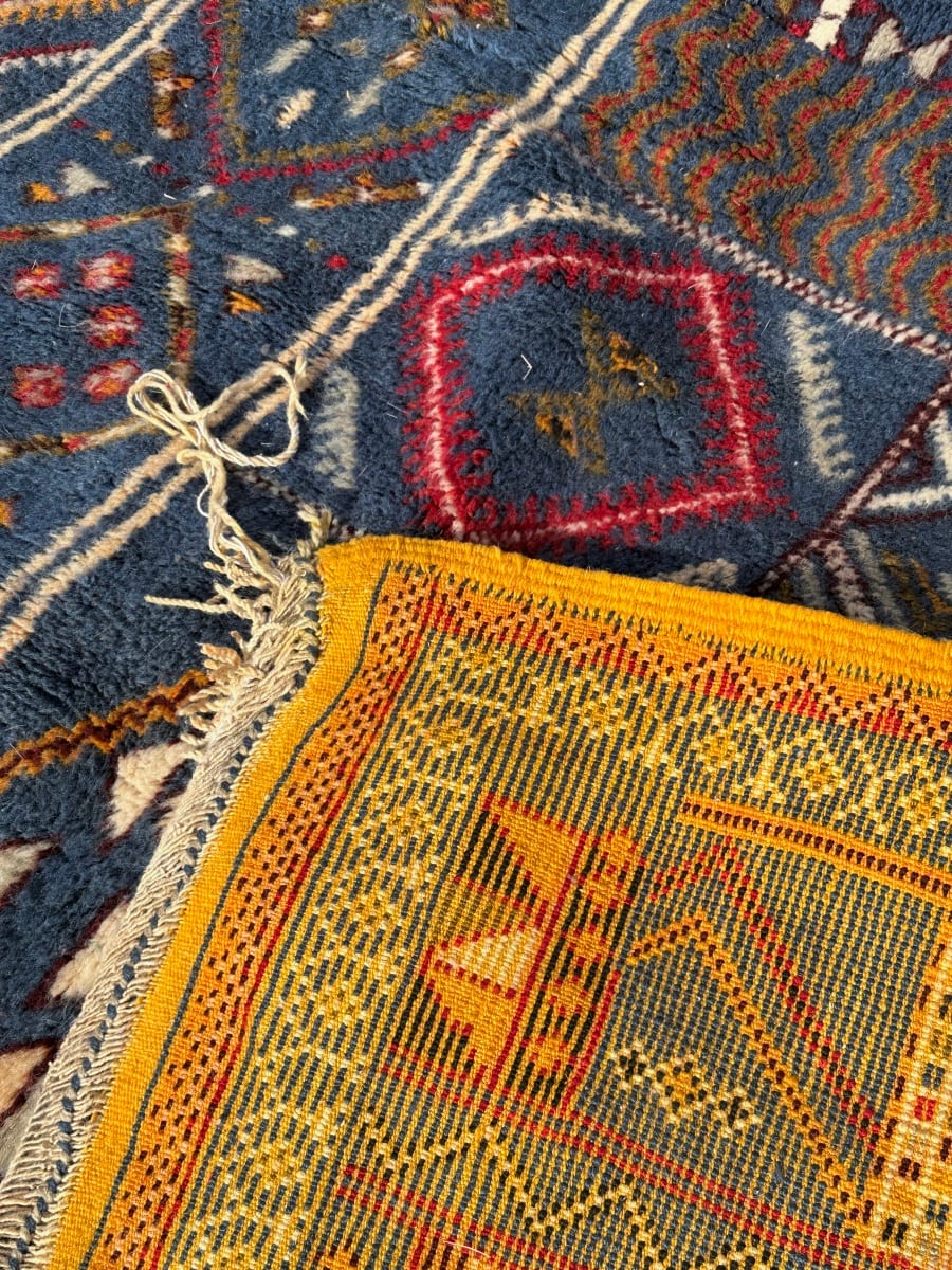 Handmade Moroccan Flatweave Rug