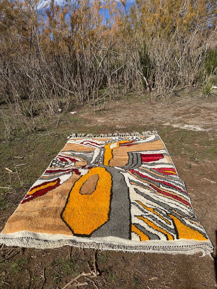 Handmade Moroccan Pileknot Rug