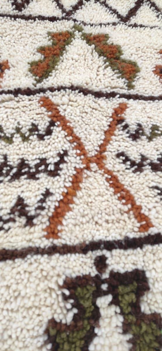 Azilal Rug Wool Colored Morocco