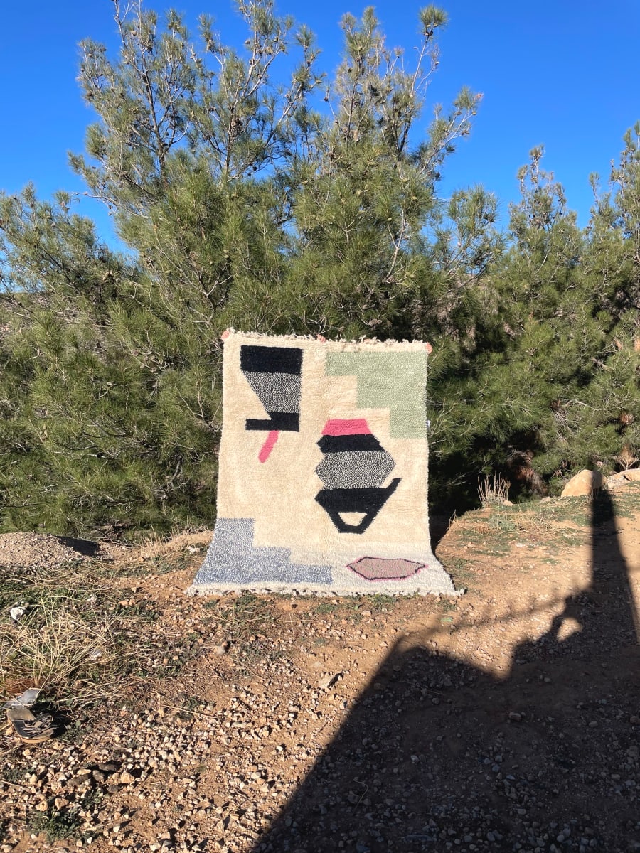  Beni Ourain  Colored Morocco