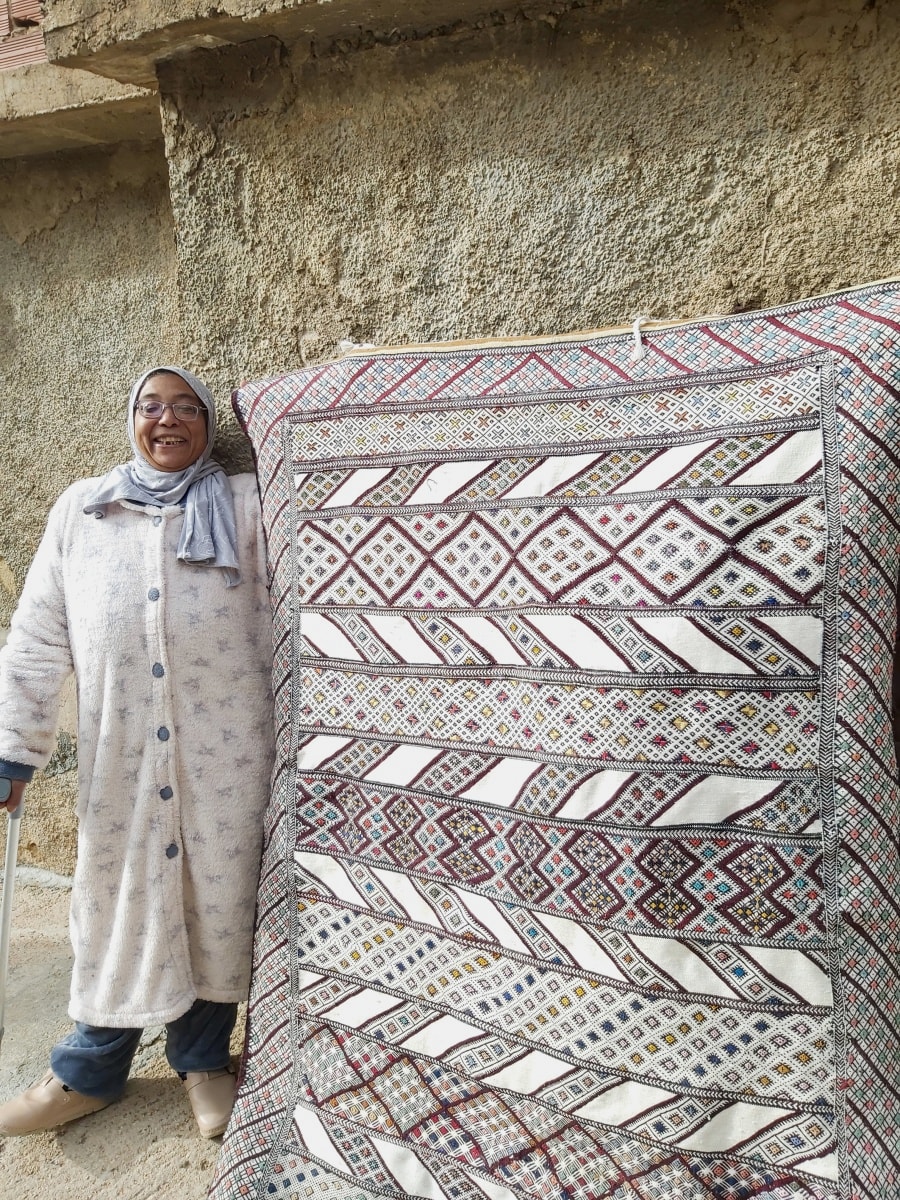  Hanbel Wool and Dyed Wool Colored Morocco