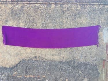  Scarf Sabra and  polyster Purple Morocco