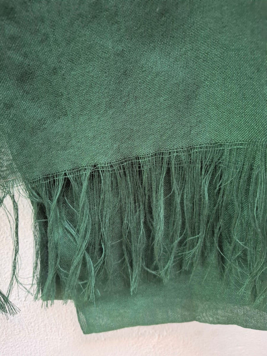  Scarf Sabra and  polyster Green Morocco