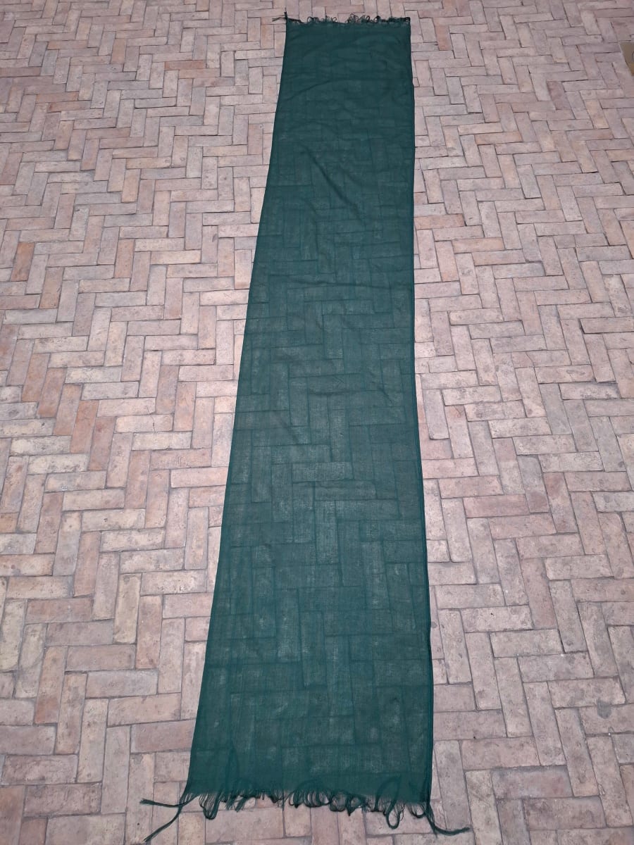  Scarf Sabra and  polyster Green Morocco