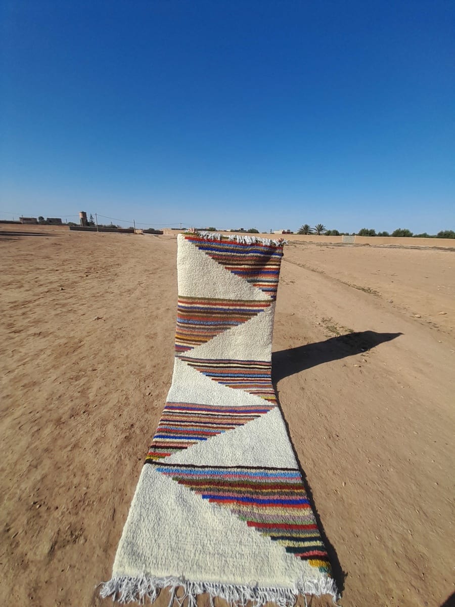  Rug   Colored Morocco