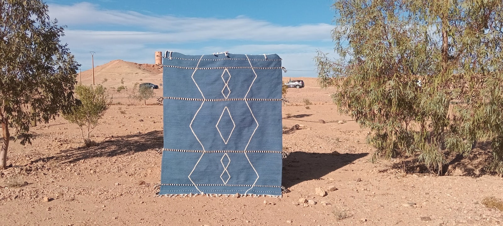  Flatweave Rug  Colored Morocco