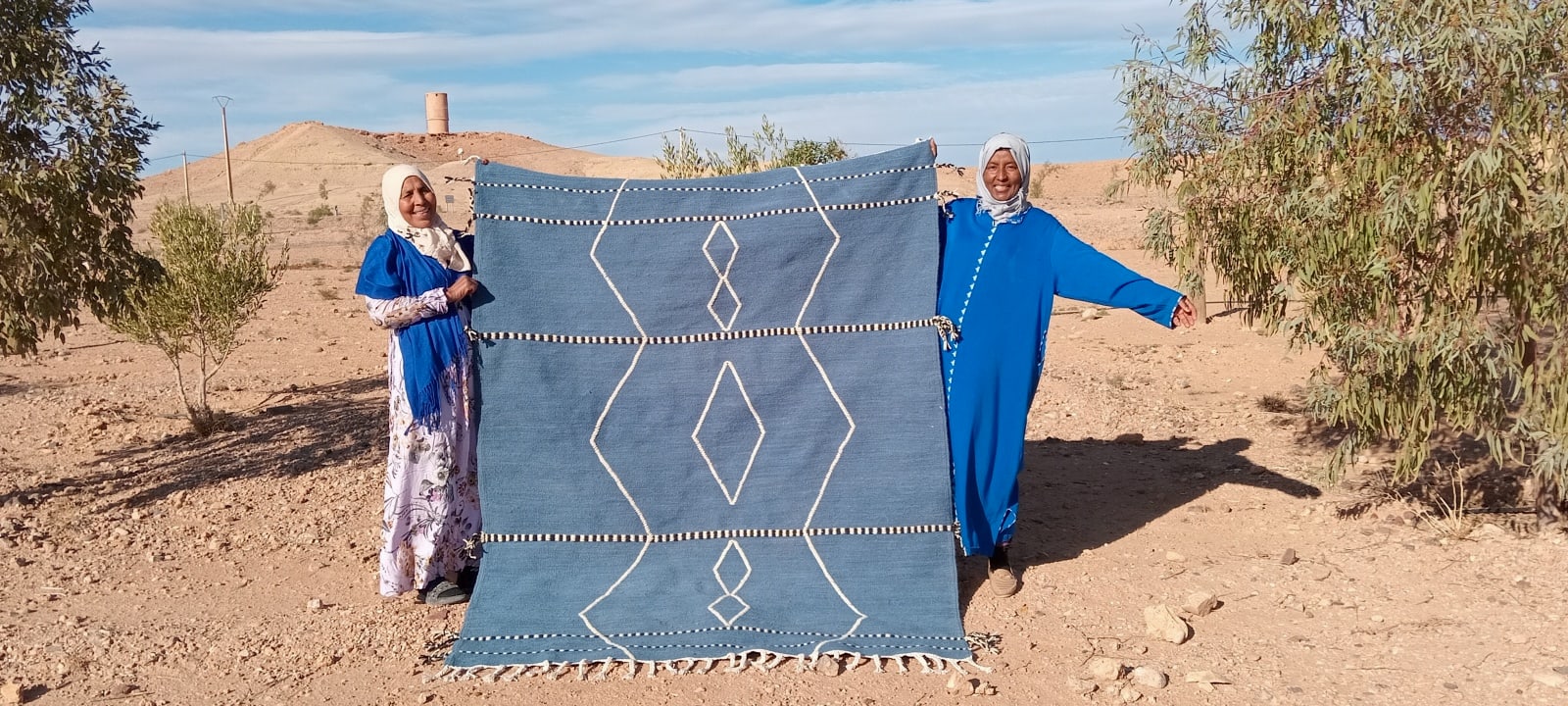  Flatweave Rug  Colored Morocco